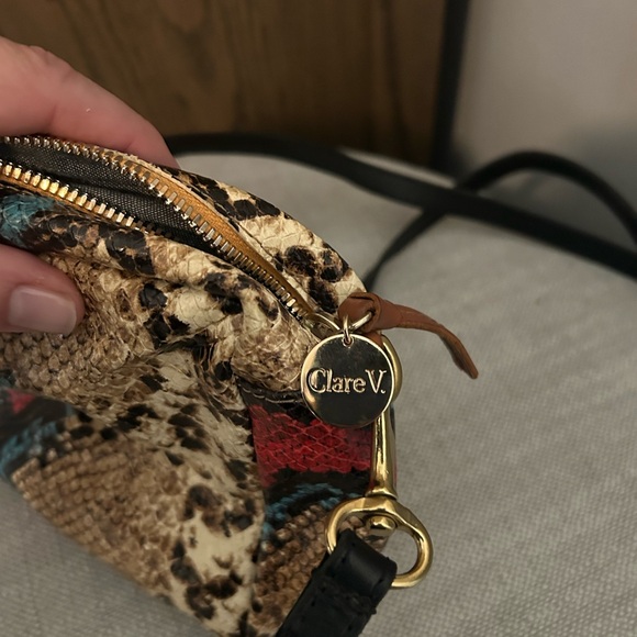 Clare V. Snake Midi Sac - Picture 2 of 4